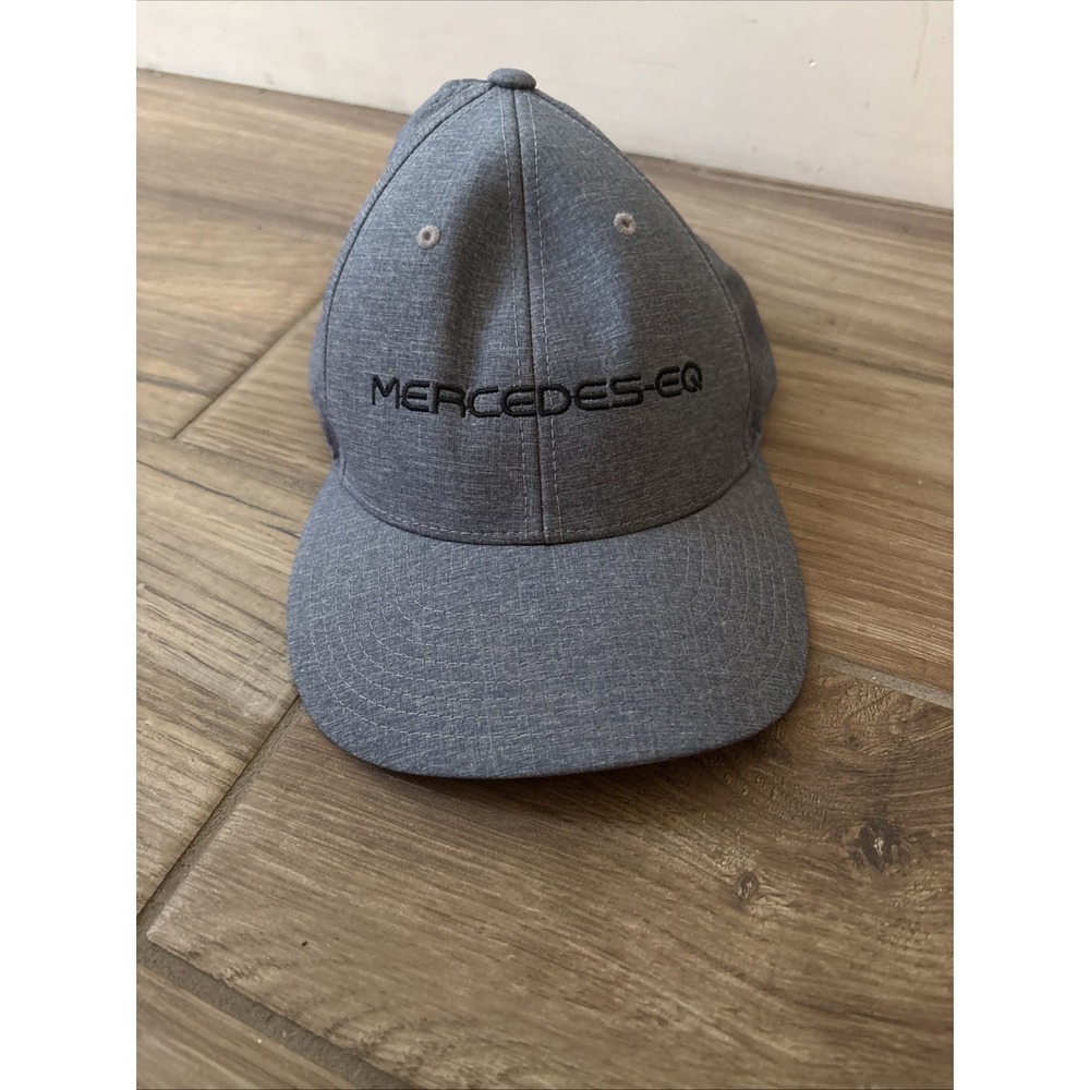 Mercedes Benz EQ Collectible Grey Baseball Cap Port Authority Flexfit OSFA